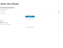 Tablet Screenshot of nice-ebooks.blogspot.com