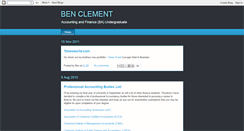 Desktop Screenshot of benclement.blogspot.com