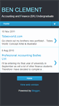 Mobile Screenshot of benclement.blogspot.com