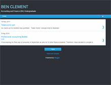 Tablet Screenshot of benclement.blogspot.com