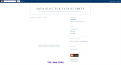 Desktop Screenshot of javacats.blogspot.com