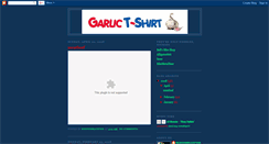 Desktop Screenshot of garlictshirt.blogspot.com