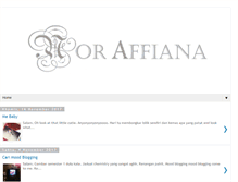 Tablet Screenshot of affianablog.blogspot.com