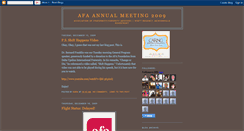 Desktop Screenshot of annualmeeting2009.blogspot.com