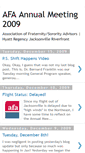 Mobile Screenshot of annualmeeting2009.blogspot.com