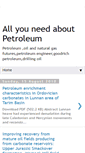 Mobile Screenshot of aboutpetroleum.blogspot.com