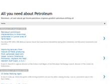 Tablet Screenshot of aboutpetroleum.blogspot.com