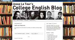 Desktop Screenshot of jesselatourcollegeenglish.blogspot.com