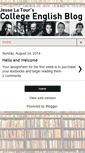 Mobile Screenshot of jesselatourcollegeenglish.blogspot.com