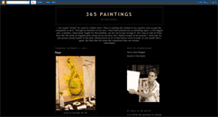 Desktop Screenshot of 365paintings.blogspot.com