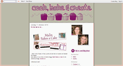 Desktop Screenshot of cookbakecreate.blogspot.com
