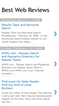 Mobile Screenshot of best-web-reviews.blogspot.com