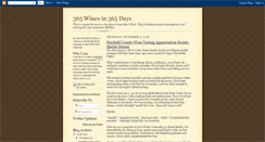 Desktop Screenshot of 365wines.blogspot.com