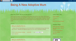 Desktop Screenshot of newadoptivemum.blogspot.com