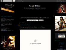 Tablet Screenshot of conan-trailer.blogspot.com