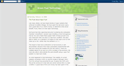 Desktop Screenshot of greenfueltech.blogspot.com