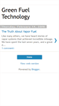 Mobile Screenshot of greenfueltech.blogspot.com