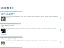 Tablet Screenshot of discoscomentados.blogspot.com