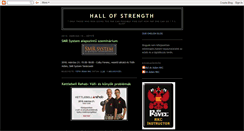 Desktop Screenshot of hallofstrength.blogspot.com