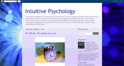 Desktop Screenshot of intuitivepsychology.blogspot.com