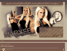 Tablet Screenshot of maryse-online.blogspot.com