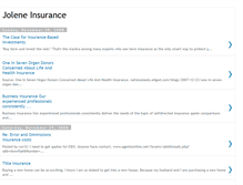 Tablet Screenshot of joleneinsurance.blogspot.com