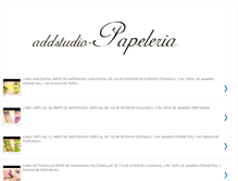 Tablet Screenshot of addstudio-papeleria.blogspot.com