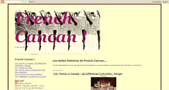 Desktop Screenshot of lefrenchcancan.blogspot.com