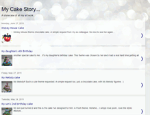 Tablet Screenshot of my-cake-story.blogspot.com