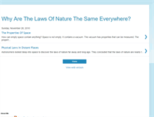 Tablet Screenshot of lawsofnature.blogspot.com