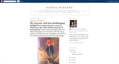 Desktop Screenshot of paoniapottery.blogspot.com