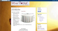 Desktop Screenshot of missformaleventrentals.blogspot.com
