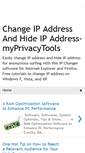 Mobile Screenshot of myprivacytools.blogspot.com