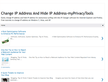 Tablet Screenshot of myprivacytools.blogspot.com
