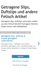 Mobile Screenshot of getragene-slips-duftslip.blogspot.com