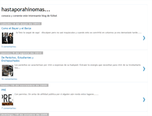 Tablet Screenshot of hastaporahinomas.blogspot.com