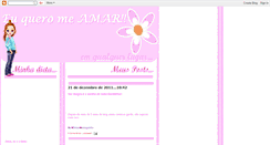 Desktop Screenshot of euqueromeamar.blogspot.com