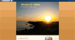 Desktop Screenshot of missionetcultura.blogspot.com