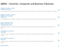 Tablet Screenshot of abeda-business.blogspot.com