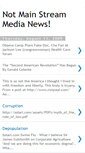Mobile Screenshot of notmainstreammedianews.blogspot.com
