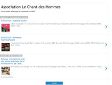 Tablet Screenshot of lechantdeshommes.blogspot.com