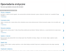 Tablet Screenshot of erotyczne-opowiadania.blogspot.com