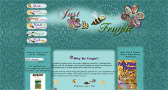 Desktop Screenshot of justbefrugal.blogspot.com