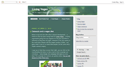 Desktop Screenshot of living-vegan.blogspot.com
