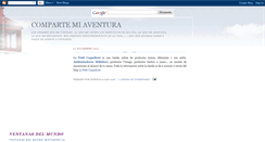 Desktop Screenshot of compartemiaventura.blogspot.com