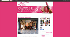 Desktop Screenshot of beautyxpresso.blogspot.com