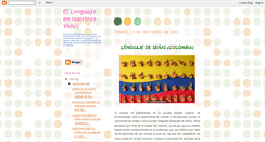 Desktop Screenshot of ellenguajeennuestrasvidas.blogspot.com