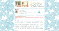 Desktop Screenshot of modgurl.blogspot.com