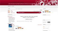 Desktop Screenshot of lapoesiaestinta.blogspot.com