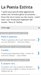 Mobile Screenshot of lapoesiaestinta.blogspot.com
